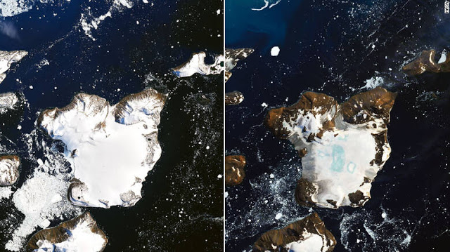 Το «τραγούδι» του πάγου: Ο ήχος που κατέγραψαν οι επιστήμονες στην Ανταρκτική Έλιωσε το 20% του χιονιού σε νησί της Ανταρκτικής λόγω κύματος καύσωνα - Φωτογραφία 1