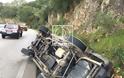 Ανατροπή οχήματος του Λιμενικού στον δρόμο Αμφιλοχία-Βόνιτσα (φωτο) - Φωτογραφία 2