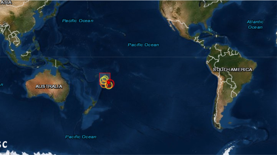 Σεισμός 5,8 Ρίχτερ στα νησιά Τόνγκα - Φωτογραφία 1