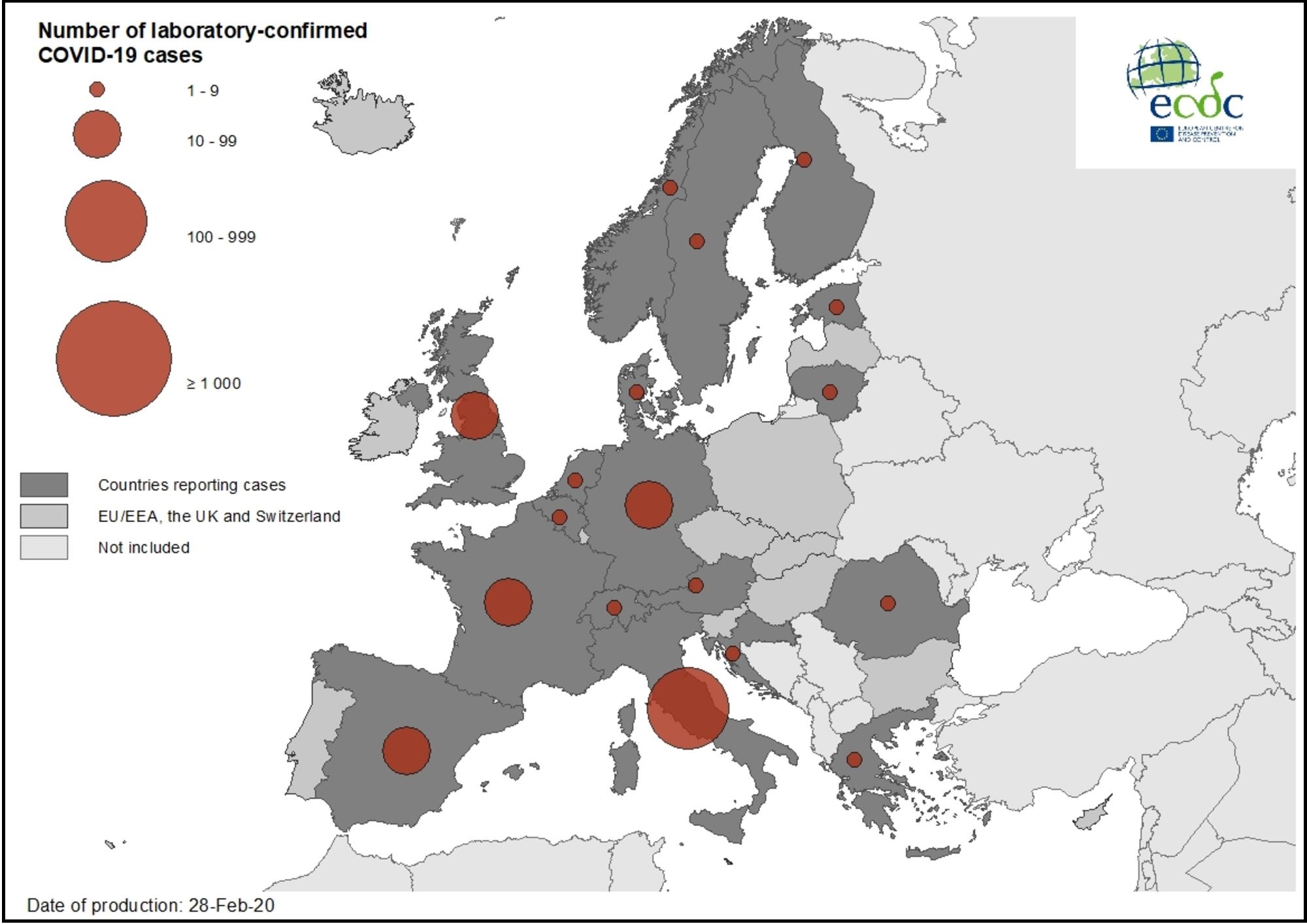 Κορωνοϊός: Πάνω από 1.000 κρούσματα στην Ευρώπη – Αναλυτικός πίνακας - Φωτογραφία 2