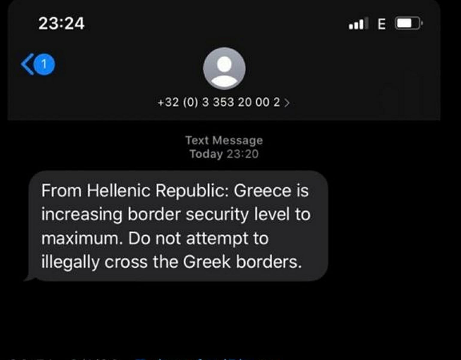 Αυτά είναι τα sms που στέλνουν οι ελληνικές αρχές στους πρόσφυγες - Φωτογραφία 1