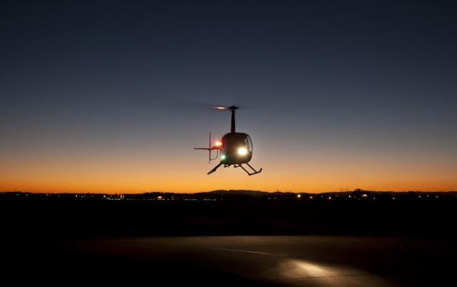 ΤΩΡΑ - Νυχτερινές πτήσεις ελικοπτέρων πάνω από την Ορεστιάδα - Φωτογραφία 1