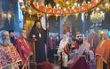 Πλήθος πιστών στην υποδοχή Τιμίας Κάρας του Αγίου Βησσαρίωνος στο χωριό Δούσικο - Φωτογραφία 2