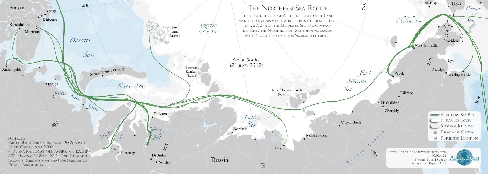 Βόρειο Θαλάσσιο Πέρασμα: Το παγωμένο «μονοπάτι» που ενώνει δύο ωκεανούς - Φωτογραφία 2