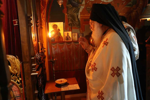 13333 - Φωτογραφίες από την πρώτη Θεία Λειτουργία στο παρεκκλήσι του Οσίου Ιωσήφ του Ησυχαστή - Φωτογραφία 14