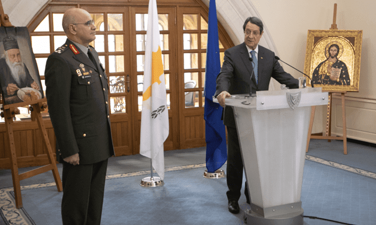Ανέλαβε καθήκοντα ο νέος Αρχηγός Εθνικής Φρουράς Αντιστράτηγος Δημόκριτος Ζερβάκης - Φωτογραφία 1