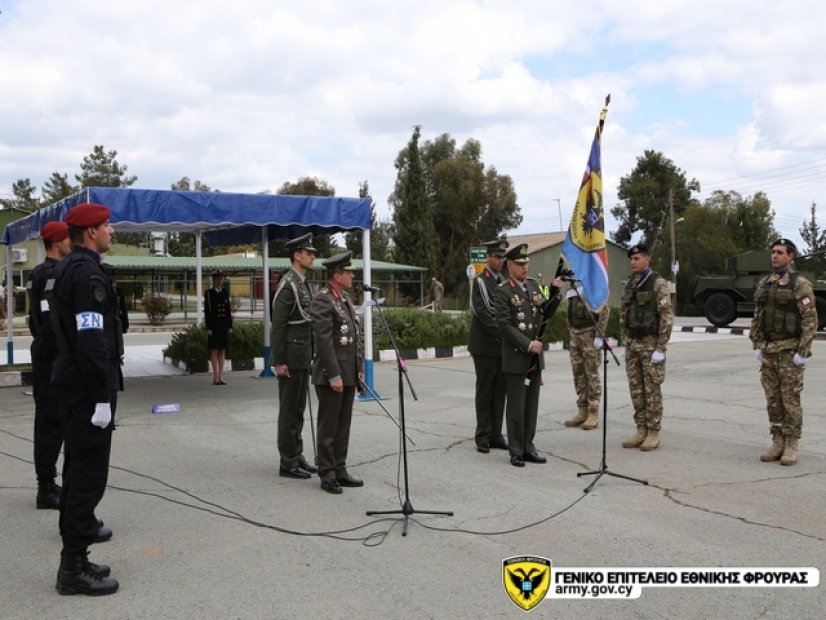 Κύπρος: Παραλαβή καθηκόντων νέου Αρχηγού Εθνικής Φρουράς (ΦΩΤΟ) - Φωτογραφία 3