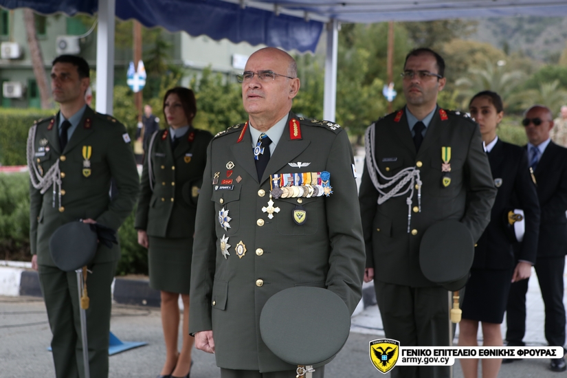 Κύπρος: Παραλαβή καθηκόντων νέου Αρχηγού Εθνικής Φρουράς (ΦΩΤΟ) - Φωτογραφία 5