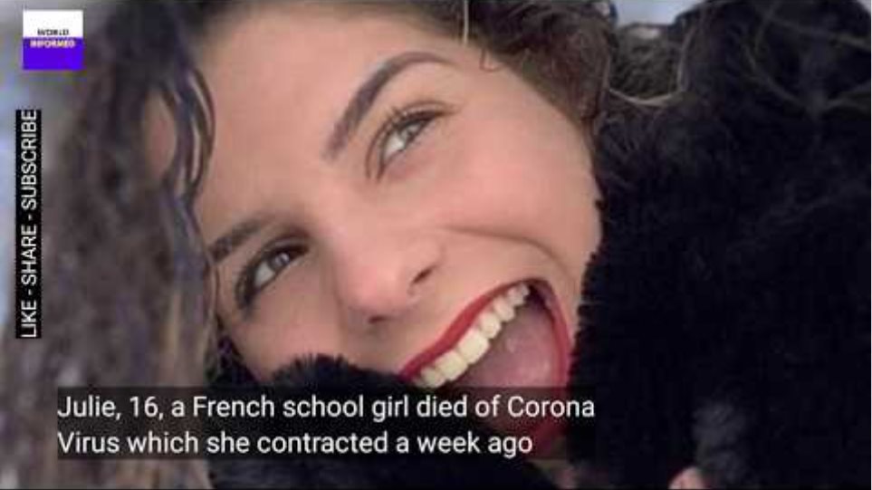 Γαλλία: Η 16χρονη έφηβη που νικήθηκε από τον Covid-19 - Φωτογραφία 2