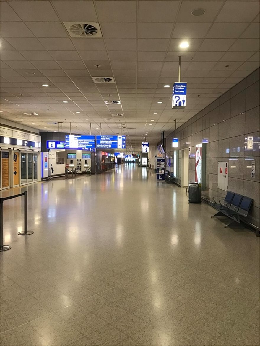 Ο φονικός ιός «χτύπησε» και το αεροδρόμιο Ελευθέριος Βενιζέλος - Φωτογραφία 4