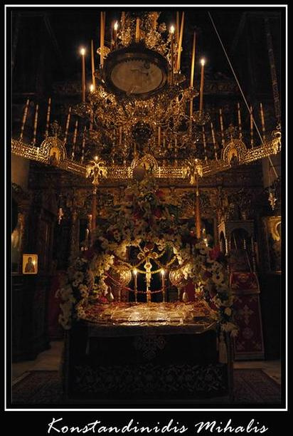 13486 - Μεγάλη Εβδομάδα 1977 στην Ιερά Μονή Γρηγορίου Αγίου Όρους - Φωτογραφία 4