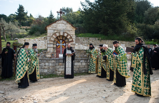 13497 - Ιερά Μονή Χιλιανδαρίου. Κυριακή των Βαΐων, η Θεία Λειτουργία και η Λιτανεία (φωτογραφίες) - Φωτογραφία 39