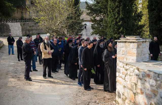 13497 - Ιερά Μονή Χιλιανδαρίου. Κυριακή των Βαΐων, η Θεία Λειτουργία και η Λιτανεία (φωτογραφίες) - Φωτογραφία 47