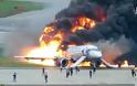 Μόσχα - Αεροσκάφος στις φλόγες: Σοκαριστικό βίντεο από την τραγωδία με τους 41 νεκρούς - Φωτογραφία 2