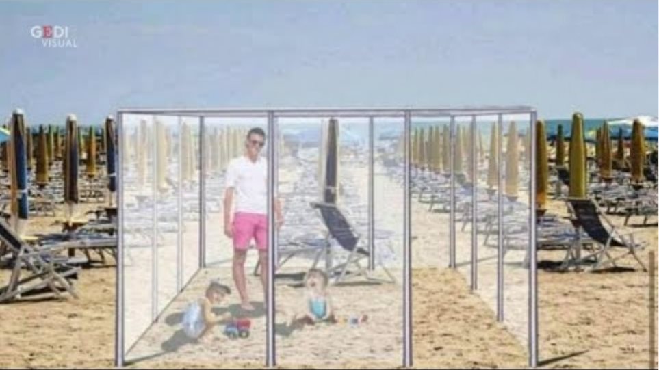 Παραλίες με… πλέξιγκλας: Η πρόταση της Ιταλίας για την ασφάλεια των λουόμενων - Φωτογραφία 2