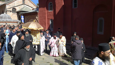 13544 - Σήμερα η Λιτανεία της Εικόνας Άξιον Εστί στις Καρυές του Αγίου Όρους. Γιορτάζουν οι Κελλιώτες μοναχοί - Φωτογραφία 10