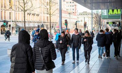 Σουηδία: To 1/3 του πληθυσμού της Στοκχόλμης θα έχει νοσήσει - Φωτογραφία 1