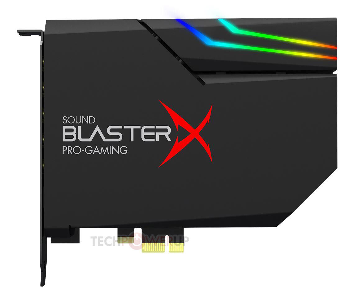 H gaming κάρτα ήχου Sound BlasterX AE-5 Plus - Φωτογραφία 1