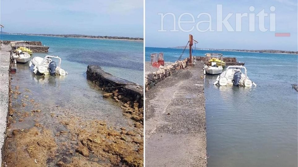 ΒΙΝΤΕΟ.Σεισμός στην Κρήτη: Μίνι «τσουνάμι» σε Χρυσή και Άρβη - Φωτογραφία 1