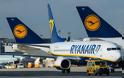 Κατά 99,6% μειώθηκε ο αριθμός των επιβατών της Ryanair τον Απρίλιο