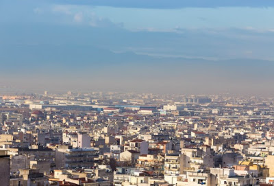 Ο κοροναϊός και η καρναντίνα καθάρισε την ατμόσφαιρα της Θεσσαλονίκης - Φωτογραφία 1