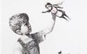 Συγκινητικός Banksy: Ένα αγόρι επιλέγει μια νοσηλεύτρια ως τον αγαπημένο του σούπερ ήρωα