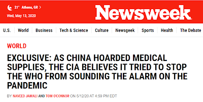 CIA: Η Κίνα απειλούσε τον ΠΟΥ, όσο συσσώρευε ιατρικές προμήθειες - Φωτογραφία 1