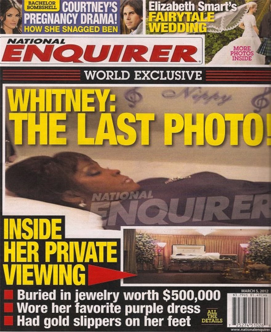 «National Enquirer»: Το πιο σκληροπυρηνικό ταμπλόιντ... πνέει τα λοίσθια - η συγκλονιστική ιστορία του - Φωτογραφία 2