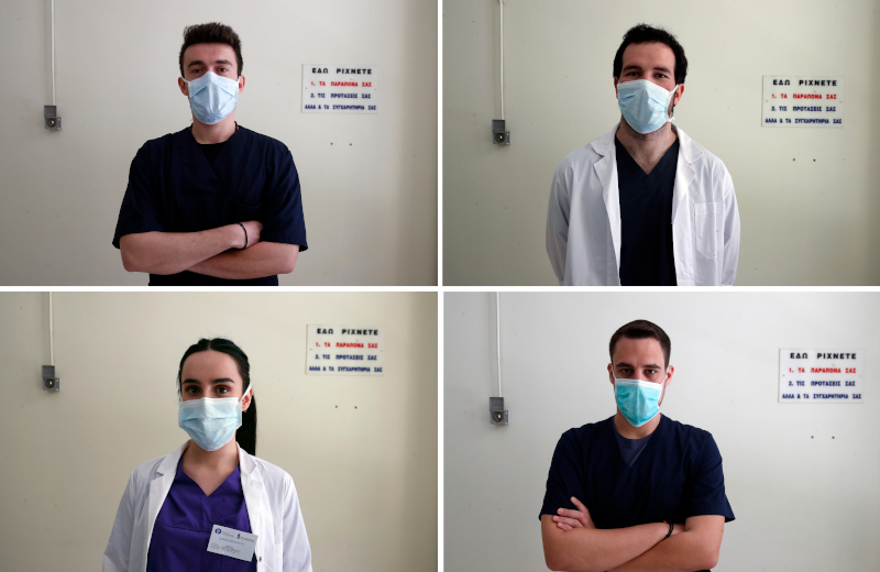 Κορωνοϊός: Το Associated Press υποκλίνεται στους φοιτητές Ιατρικής που κράτησαν όρθιο το νοσοκομείο «Σωτηρία» εν μέσω πανδημίας - Φωτογραφία 3