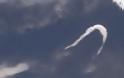 Εικόνες - βίντεο από τον ουρανό της Κρήτης -σπάνιο σύννεφο «Horseshoe cloud» - Φωτογραφία 1