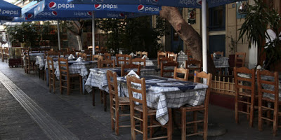 Όχι στα εστιατόρια λέει το 50% των Ελλήνων - Φωτογραφία 1