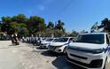 9 νέα οχήματα στην Αστυνομική Διεύθυνση Λευκάδας – Παρουσία του Θανάση Καββαδά στον αγιασμό