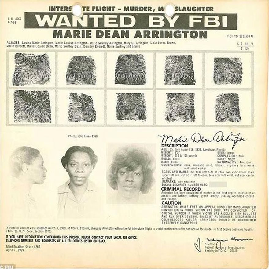 FBI: Αυτές είναι οι δέκα γυναίκες καταζητούμενες - Φωτογραφία 5