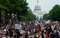 «Βράζει» η Ουάσινγκτον για τον Τζορτζ Φλόιντ: Χιλιάδες διαδηλωτές στους δρόμους - Φωτογραφία 1