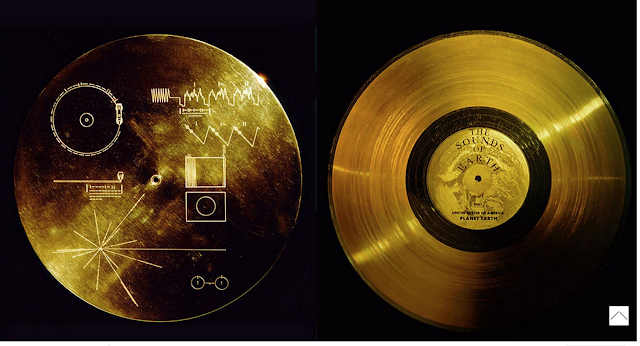 Οι επιχρυσωμένοι δίσκοι των δύο Voyager - Φωτογραφία 1