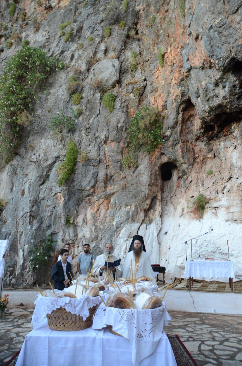 Ο Εσπερινός στην Ιερά Μονή Παναγίας Φανερωμένης στο Βαλτί Αστακού - Φωτογραφία 46