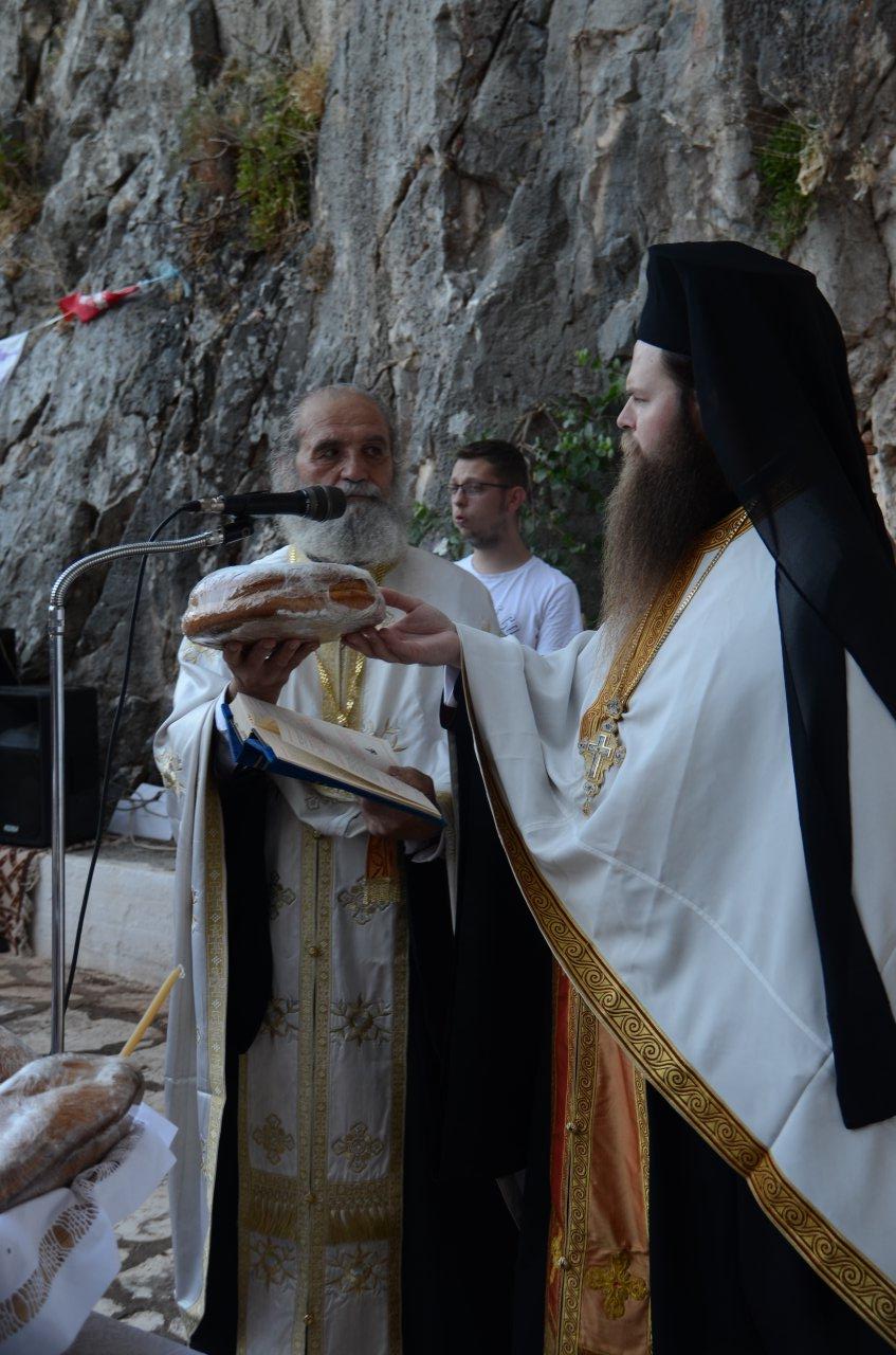 Ο Εσπερινός στην Ιερά Μονή Παναγίας Φανερωμένης στο Βαλτί Αστακού - Φωτογραφία 49