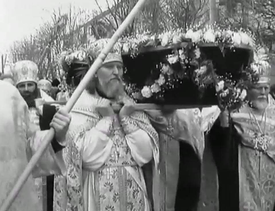 Η Λεωφόρος Κίρωφ την ώρα της κηδείας του Αγίου Λουκά. 31 Μαΐου/13 Ιουνίου 1961. - Φωτογραφία 2
