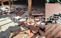 ΒΙΝΤΕΟ.Λάρισα: Αεροσκάφος «ξήλωσε» σκεπή σπιτιού σε χωριό - Φωτογραφία 1