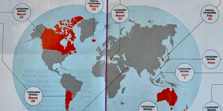 Οι χώρες που κατάφεραν να τιθασεύσουν τον κορωνοϊό -Ο χάρτης του Time με την Ελλάδα «εκπρόσωπο» της Ευρώπης - Φωτογραφία 1