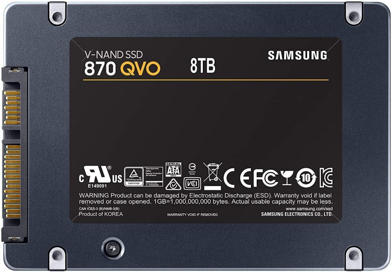 8TB αποθηκευτικού χώρου στον νέο SSD Samsung 870 QVO - Φωτογραφία 1