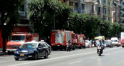 Θεσσαλονίκη: 36χρονη έπεσε φλεγόμενη από τον 4ο όροφο.. - Φωτογραφία 1