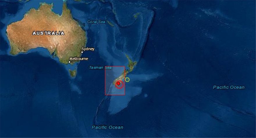Ισχυρός σεισμός 5,8 Ρίχτερ στη Νέα Ζηλανδία - Φωτογραφία 2