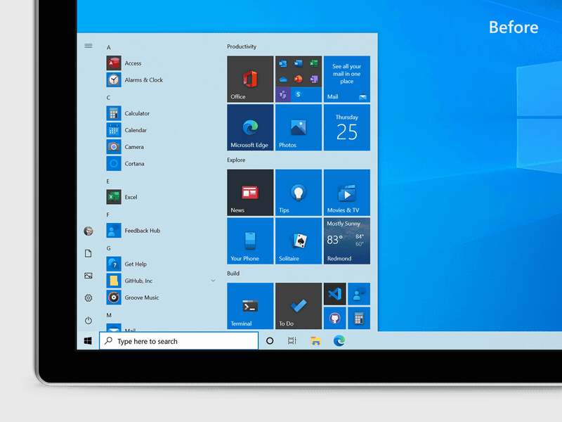 ΟΙ μεταβολές στο UI σ τη νέα αναβάθμιση των Windows 10 - Φωτογραφία 1