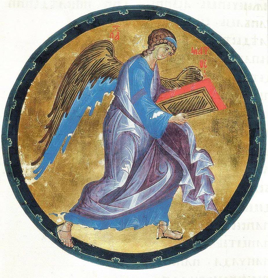 Ο Άγγελος-Σύμβολο του Αγίου Ευαγγελιστή Ματθαίου(Αγ.Αντρέϊ Ρουμπλιώβ) - Φωτογραφία 1