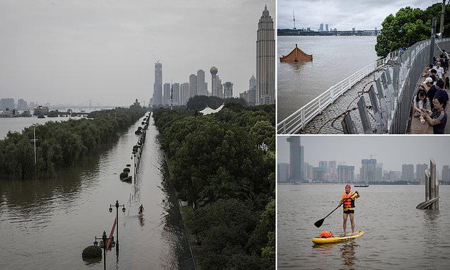 Η Γιουχάν της Κίνας, η πόλη επίκεντρο του κορωνοϊού, βουλιάζει τώρα... από πλημμύρες - Φωτογραφία 1