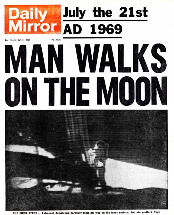 21 Ιουλίου 1969: τα πρωτοσέλιδα των εφημερίδων για την κατάκτηση της Σελήνης - Φωτογραφία 5