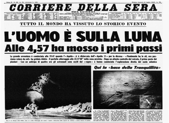 21 Ιουλίου 1969: τα πρωτοσέλιδα των εφημερίδων για την κατάκτηση της Σελήνης - Φωτογραφία 9