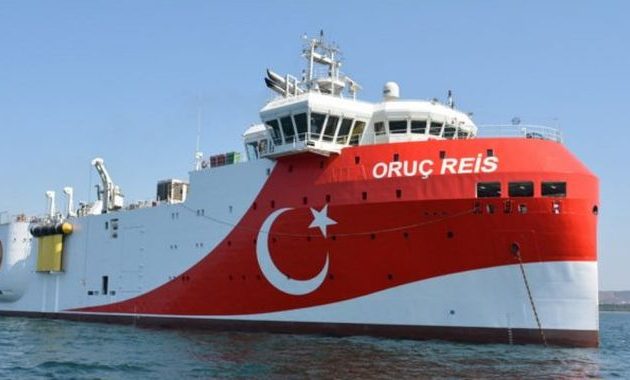 EKTAKTO: Έτοιμο προς απόπλου το Oruc Reis – Δύο τουρκικές φρεγάτες το προσέγγισαν ως συνοδά πλοία - Φωτογραφία 1