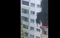 Αδερφάκια πηδούν από ύψος 10 μέτρων για να σωθούν από φλεγόμενο διαμέρισμα